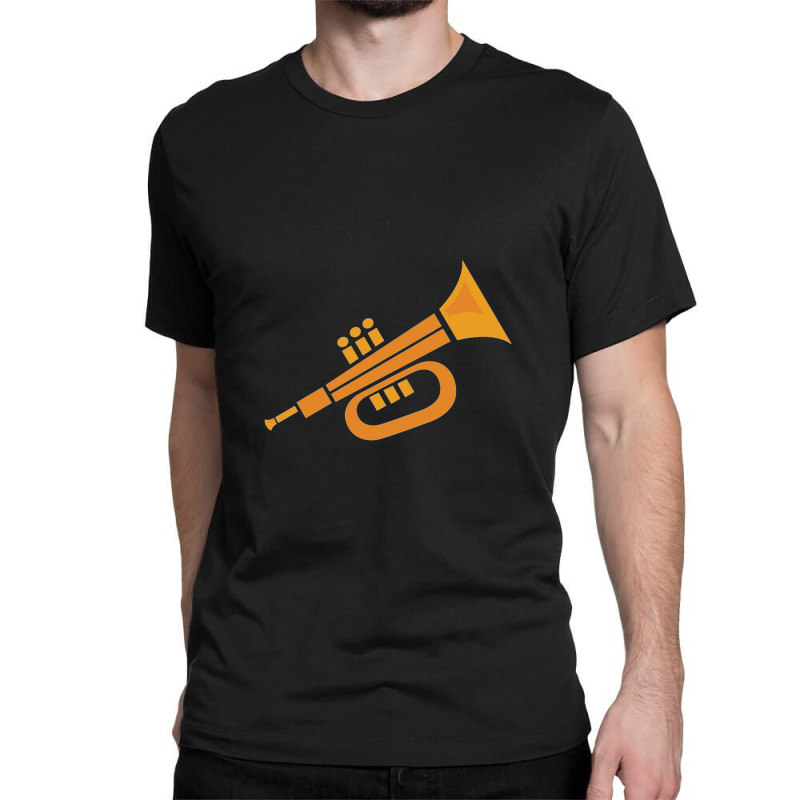 Vector Trumpet Illustration Classic T-shirt | Artistshot