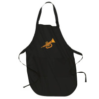 Vector Trumpet Illustration Full-length Apron | Artistshot