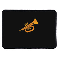 Vector Trumpet Illustration Rectangle Patch | Artistshot