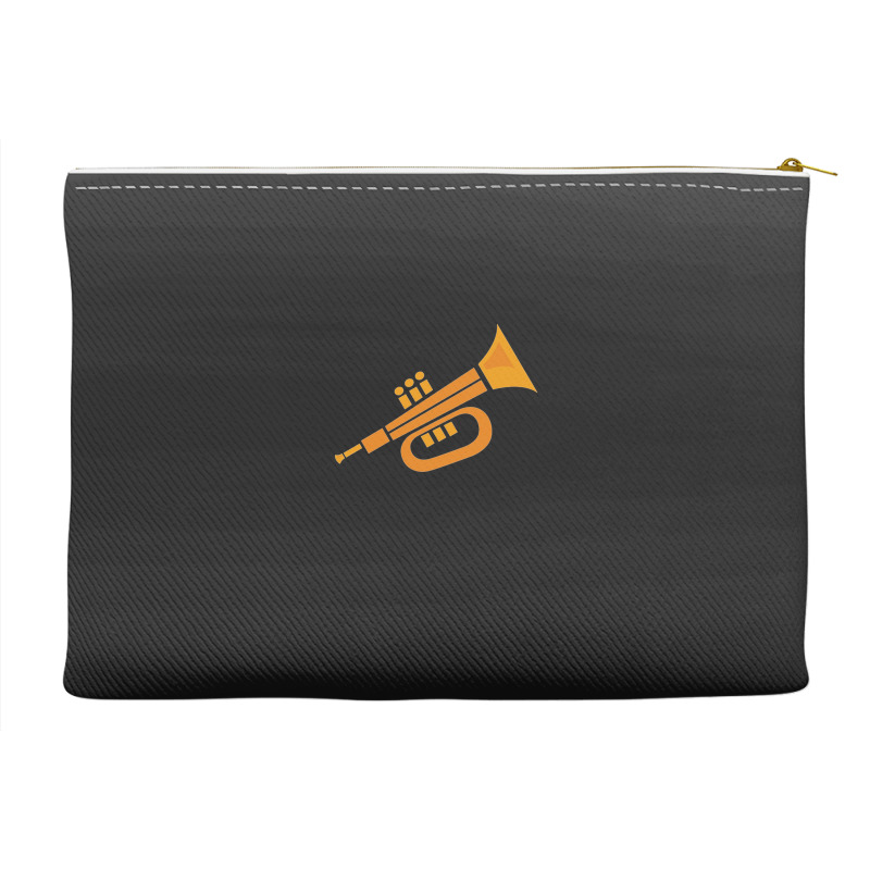 Vector Trumpet Illustration Accessory Pouches | Artistshot