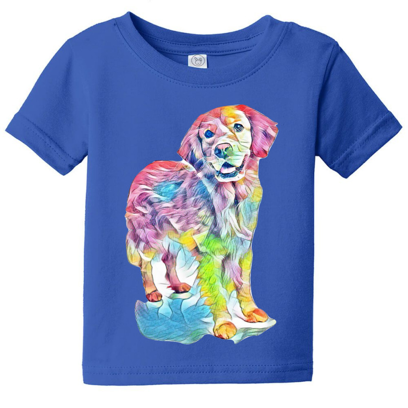 Golden Retriever Baby Tee by Kemnabi | Artistshot