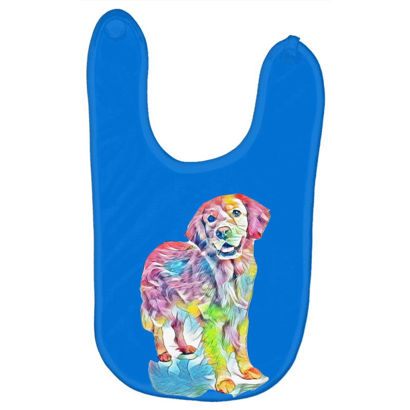 Golden Retriever Baby Bibs by Kemnabi | Artistshot