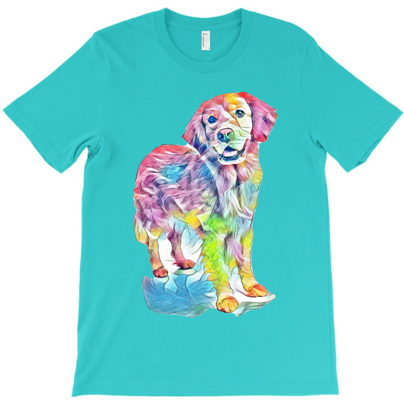 Golden Retriever T-Shirt by Kemnabi | Artistshot