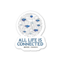 Avatar All Life Is Connected Pandora Grid T Shirt Sticker | Artistshot