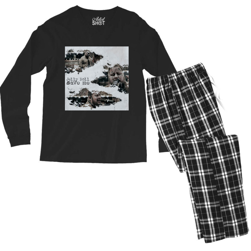 Save Me Rap Men's Long Sleeve Pajama Set | Artistshot