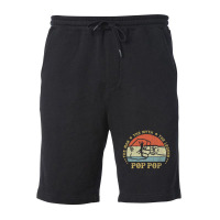 Pop Pop   Gif For Pop Pop Grandpa Fahers Day Gif Fleece Short | Artistshot