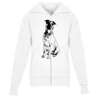 Belgian Malinois Dog Breed Tongue Out Belgian Shepherd Funny T Shirt Youth Zipper Hoodie | Artistshot