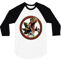 Ark Survival Evolved Attack Dinosaur 3/4 Sleeve Shirt | Artistshot