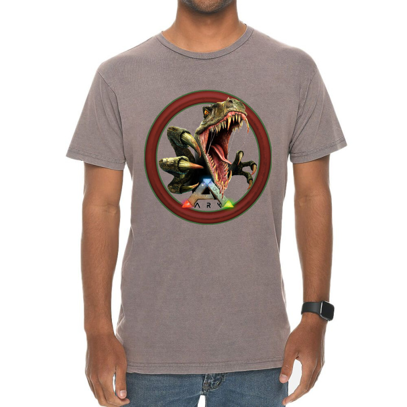 Ark Survival Evolved Attack Dinosaur Vintage T-shirt | Artistshot