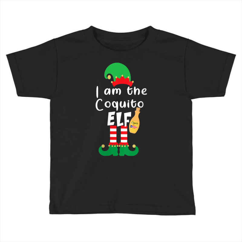 Womens Coquito Elf Funny Puerto Rico Matching Christmas Bilingual V Ne Toddler T-shirt by cm-arts | Artistshot