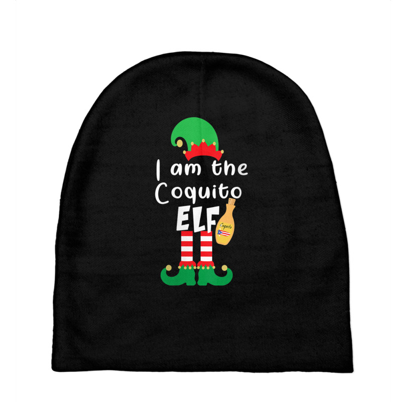 Womens Coquito Elf Funny Puerto Rico Matching Christmas Bilingual V Ne Baby Beanies by cm-arts | Artistshot