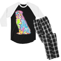 Perro Boyero De Berna Men's 3/4 Sleeve Pajama Set | Artistshot