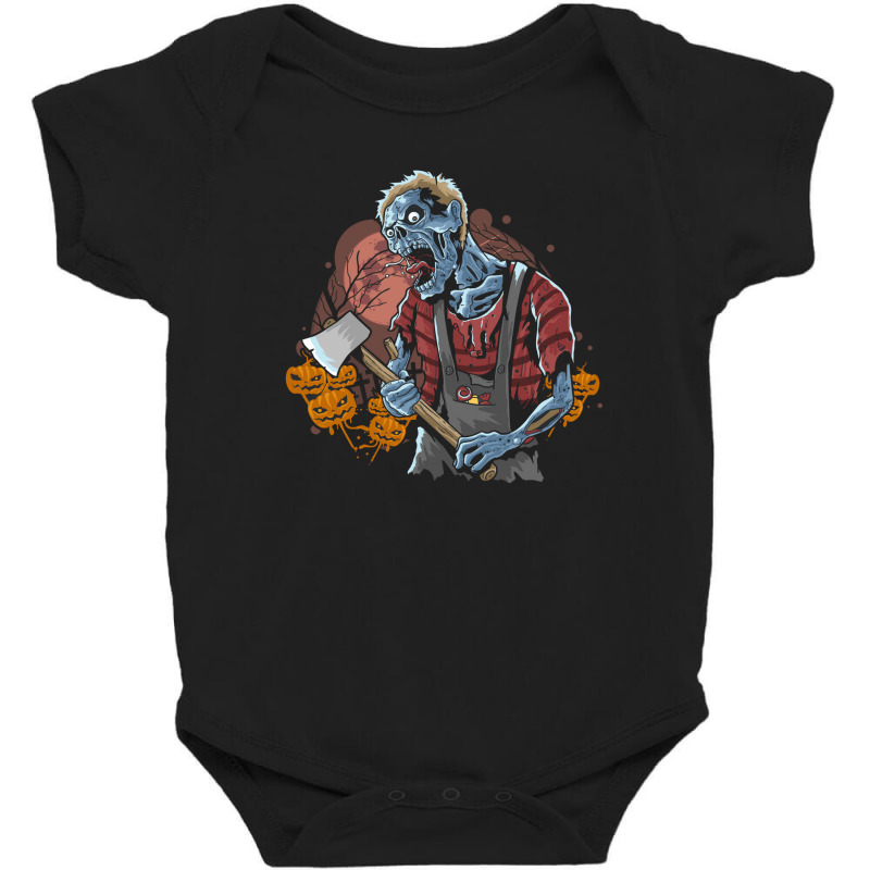 Halloween Zombie Party Baby Bodysuit | Artistshot