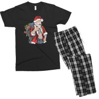 Christmas Santa Claus Men's T-shirt Pajama Set | Artistshot