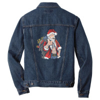 Christmas Santa Claus Men Denim Jacket | Artistshot