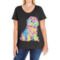 Foxtails In A Dog's Throat Ladies Curvy T-shirt | Artistshot