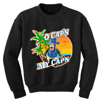 Cap'n Crunch - Aka - Captain Crunch As Inspired By Walt Whitman Youth Sweatshirt | Artistshot