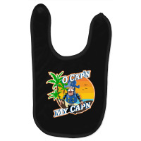 Cap'n Crunch - Aka - Captain Crunch As Inspired By Walt Whitman Baby Bibs | Artistshot