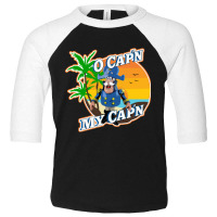 Cap'n Crunch - Aka - Captain Crunch As Inspired By Walt Whitman Toddler 3/4 Sleeve Tee | Artistshot