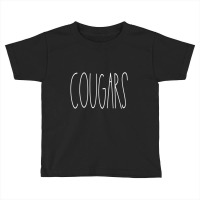 Cougars School Spirit Team Mascot Teacher Toddler T-shirt | Artistshot