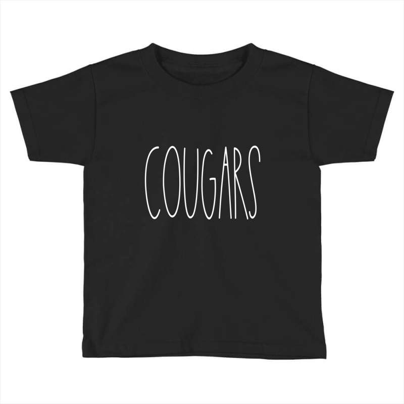 Cougars School Spirit Team Mascot Teacher Toddler T-shirt by kentuckykonpha9 | Artistshot