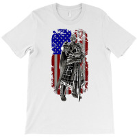 American Warrior Knights Crusader Knight Templar T Shirt T-shirt | Artistshot