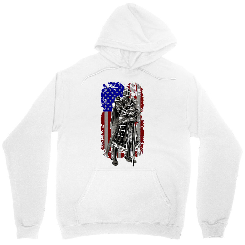 American Warrior Knights Crusader Knight Templar T Shirt Unisex Hoodie | Artistshot