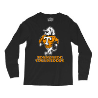 Vintage Tennessee Vols Mascot - Front And Back Design Long Sleeve Shirts | Artistshot