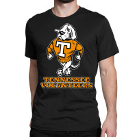 Vintage Tennessee Vols Mascot - Front And Back Design Classic T-shirt | Artistshot