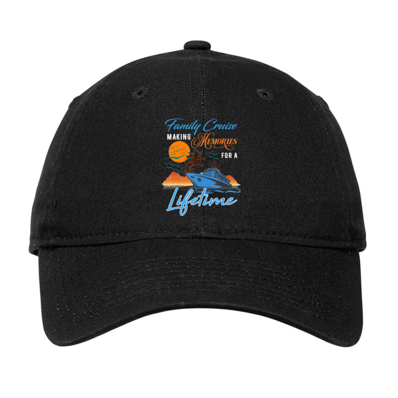 Family Cruise Making Memories For A Lifetime Men Women Kids Adjustable Cap by Koyanho62 | Artistshot