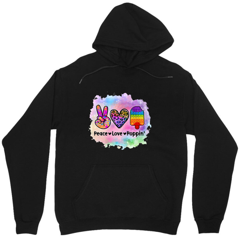 Peace Love Poppin Anti Stress Simply 1 Unisex Hoodie | Artistshot