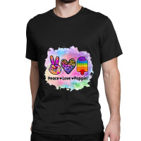 Peace Love Poppin Anti Stress Simply 1 Classic T-shirt | Artistshot