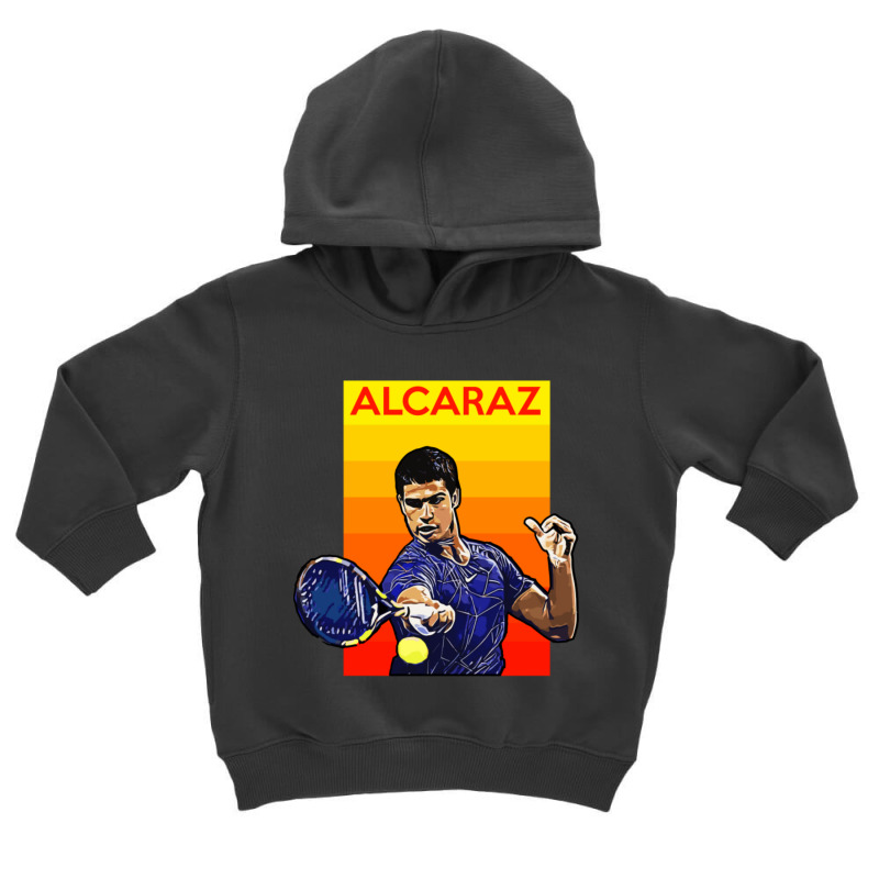 Carlos Alcaraz Tennis Champion Toddler Hoodie by cm-arts | Artistshot