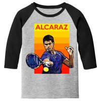 Carlos Alcaraz Tennis Champion Youth 3/4 Sleeve | Artistshot