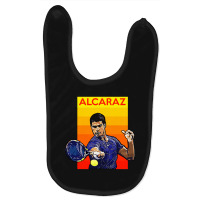 Carlos Alcaraz Tennis Champion Baby Bibs | Artistshot