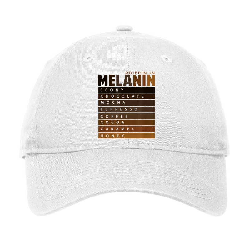 Drippin In Melanin Tee Black Pride T Shirt Adjustable Cap | Artistshot