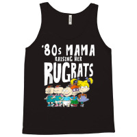 Mademark X Rugrats 80s Mama Raising Her Rugrats Full Gang Tank Top | Artistshot