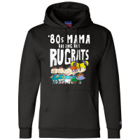 Mademark X Rugrats 80s Mama Raising Her Rugrats Full Gang Champion Hoodie | Artistshot