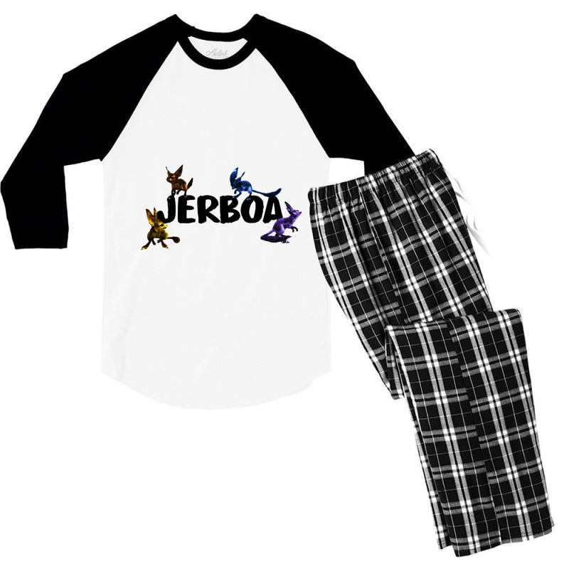 Jerboa Men's 3/4 Sleeve Pajama Set | Artistshot