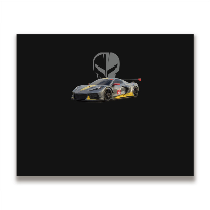 C8 2020 Supercar Products Metal Print Horizontal | Artistshot