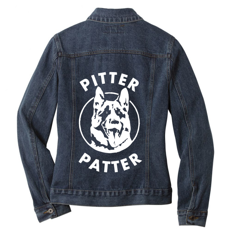 Letter Kenny Letterkenny Pitter Patter Classic Ladies Denim Jacket by cm-arts | Artistshot