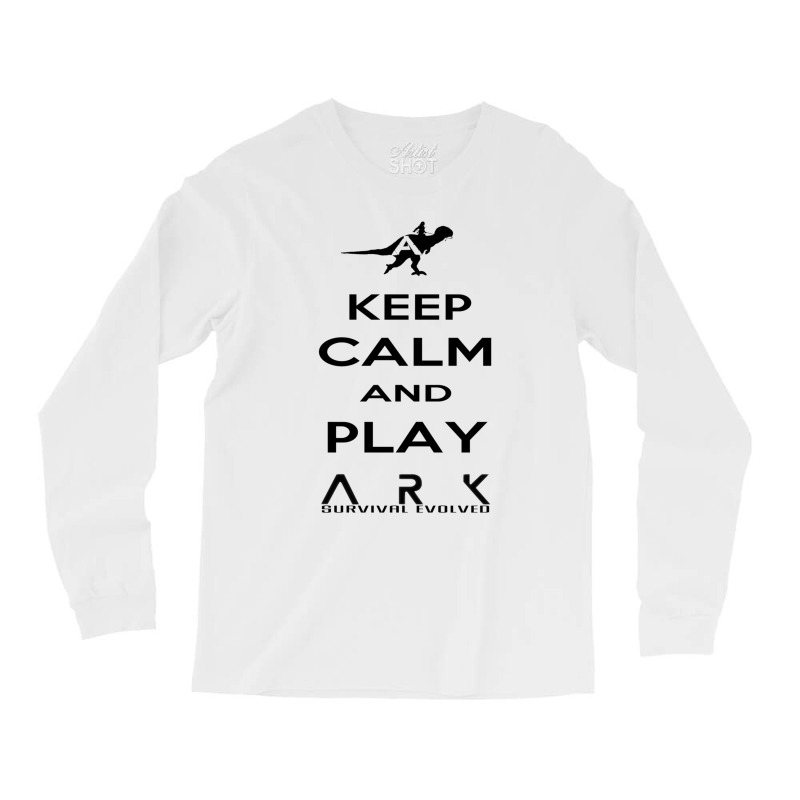 Keep Calm And Play Ark Black 2 Long Sleeve Shirts | Artistshot