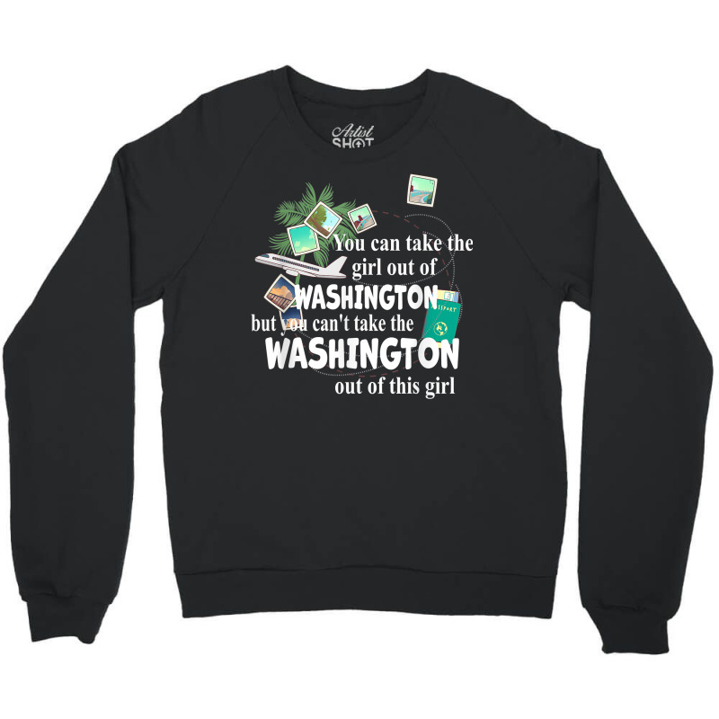 Girl From District Of Columbia   Girl From Washington Dc T Shirt Crewneck Sweatshirt by cm-arts | Artistshot