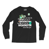 Girl From District Of Columbia   Girl From Washington Dc T Shirt Long Sleeve Shirts | Artistshot