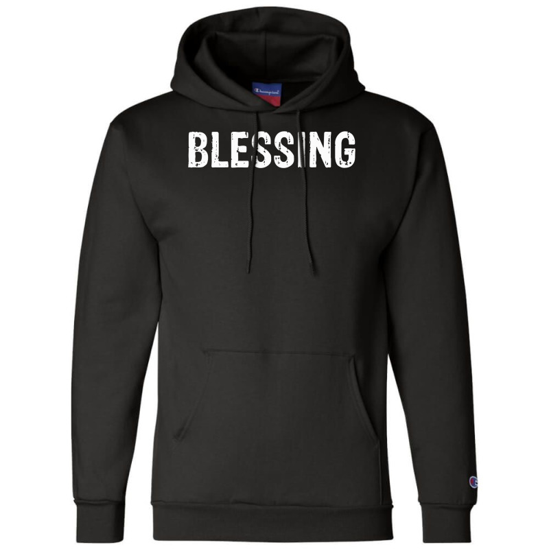 Blessing In Disguise Funny Halloween Costume Idea Champion Hoodie | Artistshot