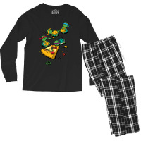 Pizza Lover Men's Long Sleeve Pajama Set | Artistshot