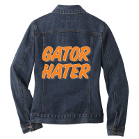 Gator Hater - Tennessee Ladies Denim Jacket | Artistshot