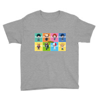 Eight Character Power Adventure Youth Tee | Artistshot