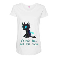 My Little Pony - Mlp - Changeling Maternity Scoop Neck T-shirt | Artistshot