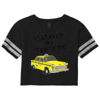 I Survived My Trip To Nyci Love Nyc New York Shirt Scorecard Crop Tee | Artistshot